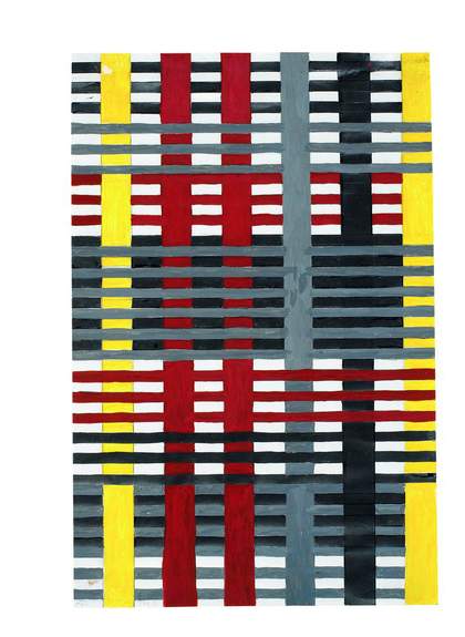 Anni Albers Study for Unexecuted Wallhanging 1926 The Josef and Anni Albers Foundation © 2018 The Josef and Anni Albers Foundation/Artists Rights Society (ARS), New York/DACS, London