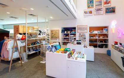 The shop at Tate Liverpool + RIBA North