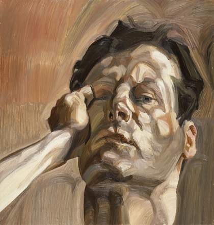Lucian Freud Man's Head (Self-Portrait I) 1963 Whitworth Art Gallery (Manchester, UK) © The Lucian Freud Archive / Bridgeman Images