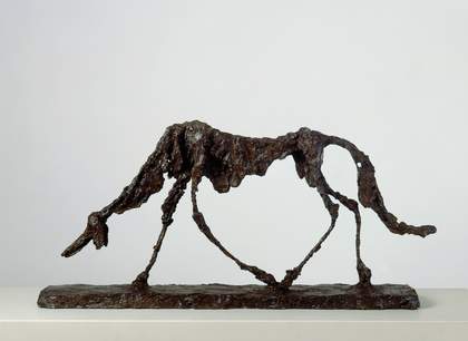 Alberto Giacometti The Dog 1951 Kunsthaus Zürich, Alberto Giacometti Stiftung (inv. GS47) © Alberto Giacometti Estate, ACS/DACS, 2017  