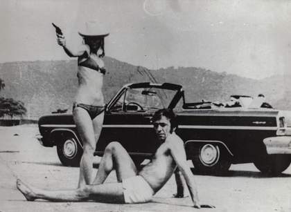 Rogério Sganzerla, O Bandido da Luz Vermelha [The Red Light Bandit] 1968, film still. Courtesy Mercúrio Produções