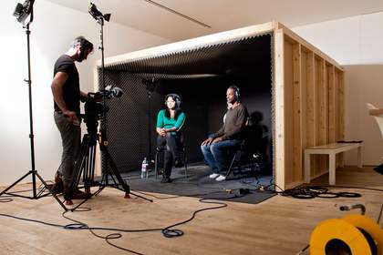 Nicoline van Harskamp, English Forecast 2013, installation shot