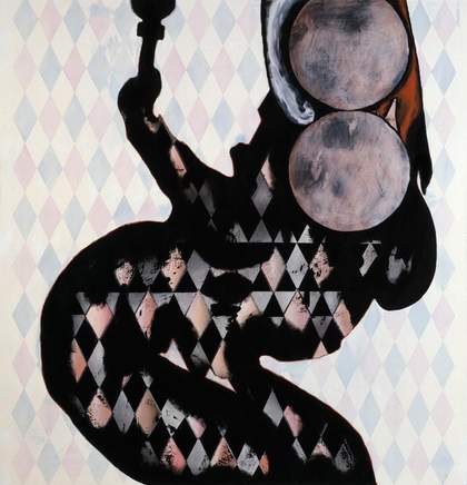 Charline von Heyl Woman #2 (detail) 2009