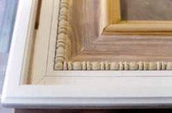 The frame after whitening