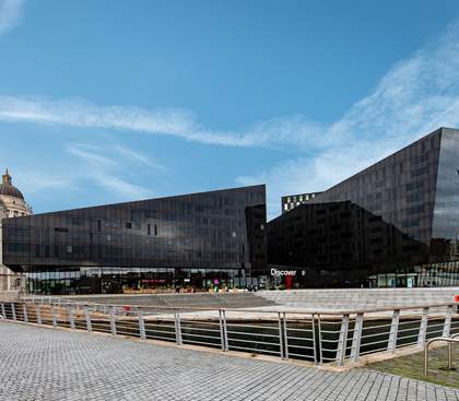 Tate Liverpool's new location on Mann Island