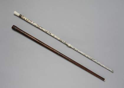 Georg Henrich Scherer, Walking-stick flute/oboe, c.1750–7
