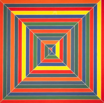 Frank Stella, Hyena Stomp 1962