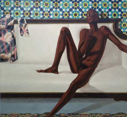 Fig.5 Barkley Hendricks, Family Jules: NNN (No Naked Niggahs) 1974