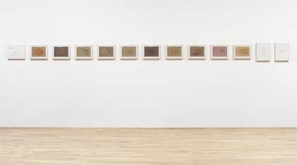 Mary Kelly, Post-Partum Documentation III: Analysed Markings and Diary Perspective Schema (Experimentum Mentis III: Weaning from the Dyad) 1974