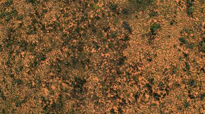 View of Alhalker country from above