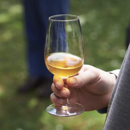 glass of cider