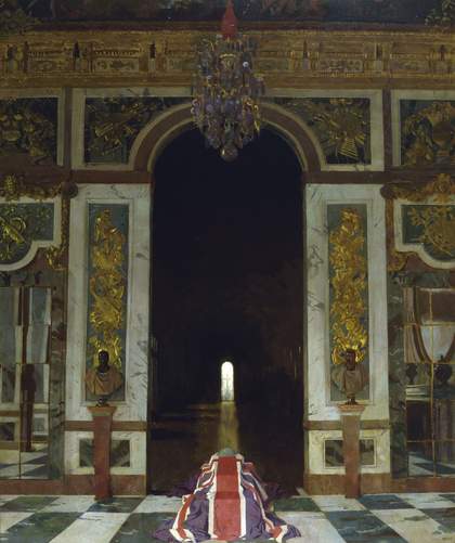 William Orpen, To the Unknown British Soldier in France, 1921-8, oil paint on canvas, 154.2 x 128.9 cm - © Imperial War Museum