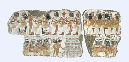 Panel of the Nebamuns Tomb