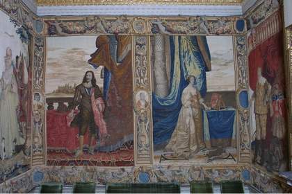 After Van Dyck Charles I and Henrietta Maria