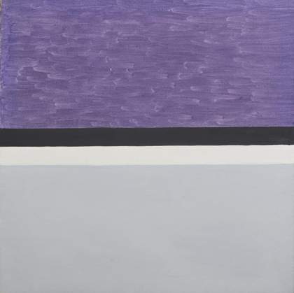 Agnes Martin Untitled 1959 colour band