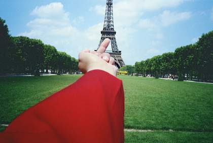 Ai Weiwei A Study of Perspective  Eiffel Tower 1995 to 2003