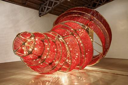 Ai Weiwei Descending Light 2007 Installation view at Mary Boone Gallery New York