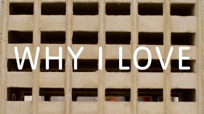 Still of title of film 'Why I Love'
