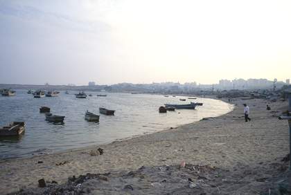 Allan Sekula Doomed Fishing Village of Ilsan, September 1993, from Fish Story 1989–1995