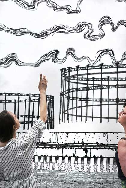 Aleksandra Mir: Space Tapestry on display at Tate Liverpool until 15 October 2017