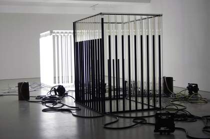 Andrei Molodkin Installation view of ‘Liquid Modernity’ 2009