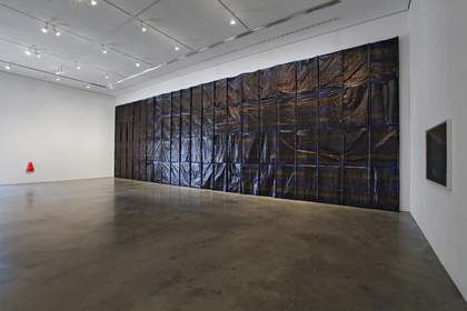 Anna Barriball Untitled Installation view at MK Gallery in 2011 