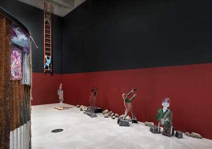 Anna Boghiguian at Tate St Ives, 2019 - photo © Tate / Andrew Dunkley_021