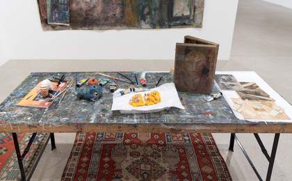 Anna Boghiguian at Tate St Ives, 2019 - photo © Tate / Andrew Dunkley_059