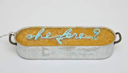 Mario Merz, Che Fare? 1968–73. Tate / National Galleries of Scotland. © The estate of Mario Merz