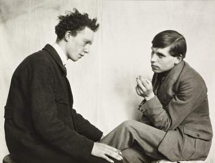 August Sander, Bohemians [Willi Bongard, Gottfried Brockmann] 1922-5, printed 1990