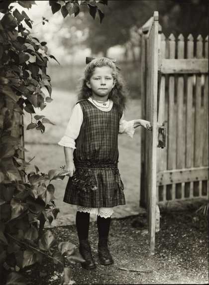 August Sander, Farmer's Child 1919, printed 1990
