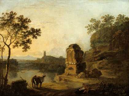 Richard Wilson, Strada Nomentana, c.1765–70
