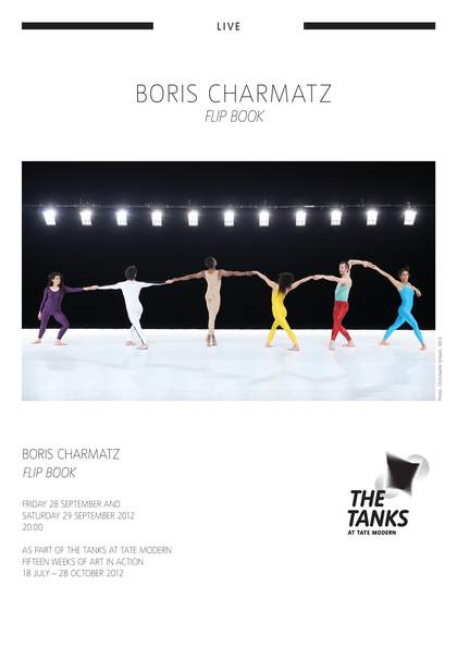 Boris Charmatz, Flip Book 2008, programme notes, p.1 of 2