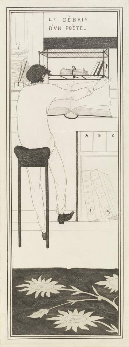 Aubrey Beardsley Le Dèbris d’un poète c1892