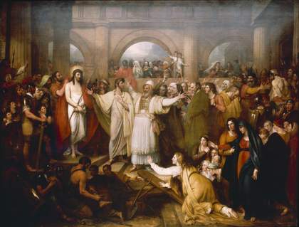 Benjamin West Christ Rejected 1814