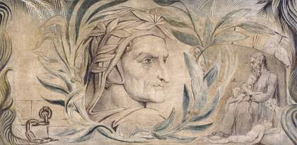 William Blake portrait of Dante Alighieri, Tate online learning resource
