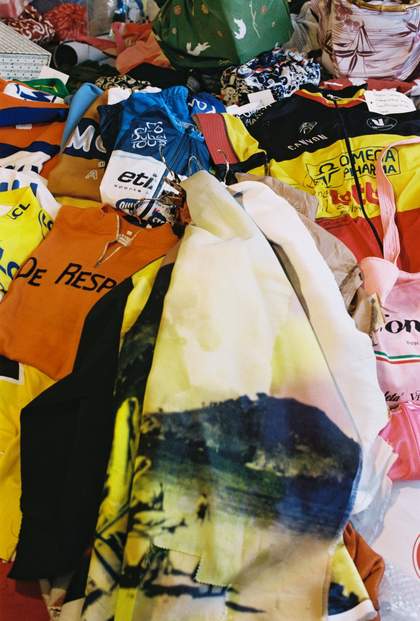 Cycling clothing and printed fabrics