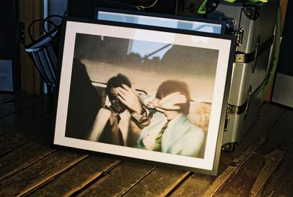 Hamilton print in Smith's office