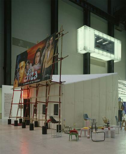 Installation view from Century City: Bombay/Mumbai 