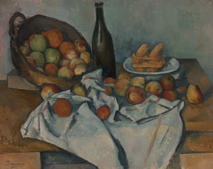 Paul Cezanne. The Basket of Apples