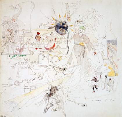 Charles Conder A Dream in Absinthe 1890