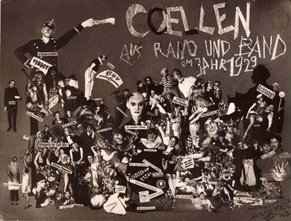 August Sander Coellen aus Rand und Band em Jahr 1929 (Cologne goes wild in the year 1929)