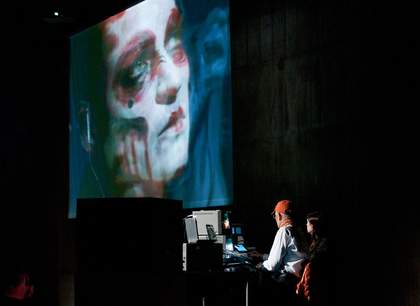 Charles Atlas with Johanna Constantine and Helm, Performance as part of Charles Atlas and Collaborators, 2013