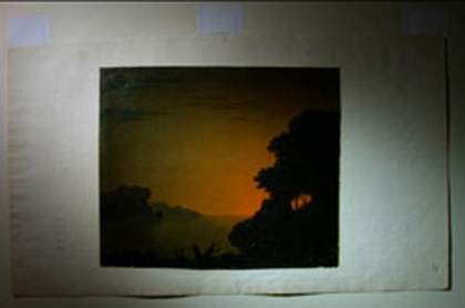 Alexander Cozens's Scirocco Sunset
