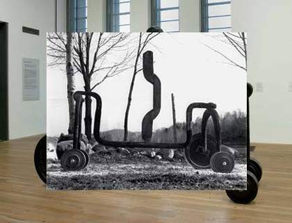 David Smith Wagon II 1964 Photographed at Bolton Landing