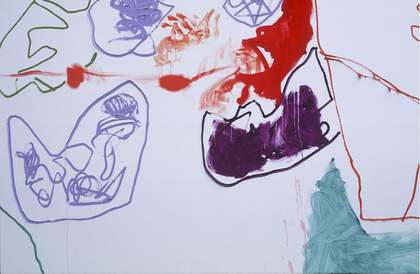 Detail of 26 - 28 January - 1998 - (c) The Estate of Patrick Heron. All rights reserved, DACS 2018, photo (c) Susanna Heron. All rights reserved, DACS 2018