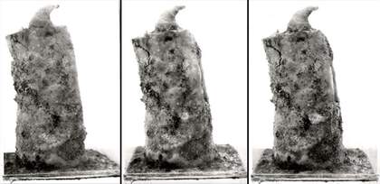 Dieter Roth Gartenzwerg 1972 Changing condition of sculpture: May 2006 / September 2006 / December 2006