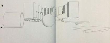 Digitally rendered plan for Bodyspacemotionthings 2009