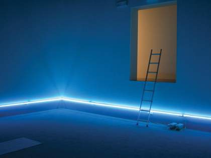 Dominique Gonzalez Foerster Repulse Bay Installation view of at Galerie Jennifer Flay 1999