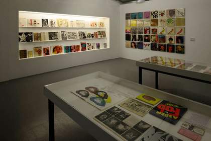 Installation of Transmitting Andy Warhol at Tate Liverpool